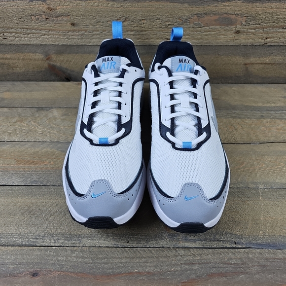 Nike Air Max AP Men's Shoes Sneakers White/ Wolf Grey- Obsidian - Picture 5 of 12